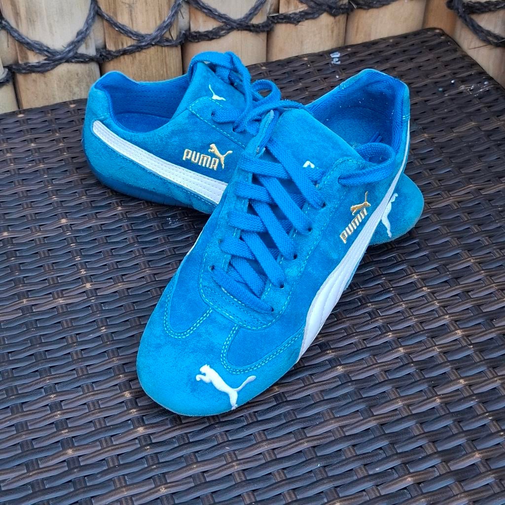 Blauwe Puma's / Puma schoenen, maat 38, Ophalen, Zo goed als nieuw, Overige typen, Overige merken
