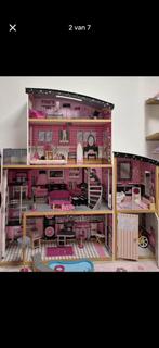 Kidkraft Houten Speelhuis - Veel Speelplezier!, Ophalen of Verzenden, Gebruikt, Poppenhuis