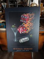 Litho print "Shoot The Wad" van Michael Godard. , Gebruikt, Ophalen of Verzenden, Nvt, Nvt