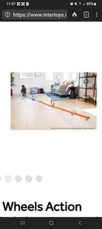 Hotwheels dubbele racebaan met looping & uitbbreidingstukken, Ophalen of Verzenden, Zo goed als nieuw, Hot Wheels, Met looping