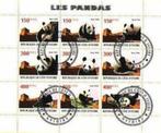 Panda's - Cote D'Ivoire 2009 - Gestempeld, Postzegels en Munten, Postzegels | Thematische zegels, Dier of Natuur, Verzenden, Gestempeld