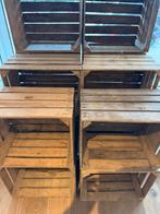 10x houten fruitkisten, Ophalen, Gebruikt, Onbekend, Onbekend
