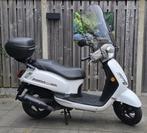 Sym Fiddle 2 uit 2021 zgan Km stand 3050 geel kenteken E5, Ophalen, Maximaal 45 km/u, Zo goed als nieuw, Benzine