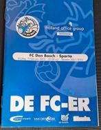 FC Den Bosch - Sparta 2001/2002, Ophalen of Verzenden, Zo goed als nieuw, Overige binnenlandse clubs, Boek of Tijdschrift