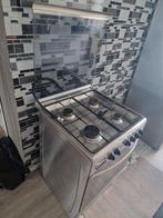 Atna RVS Gasfornuis met Elektrische Heteluchtoven, Witgoed en Apparatuur, Fornuizen, Ophalen, 4 kookzones, Zo goed als nieuw, Energieklasse A of zuiniger