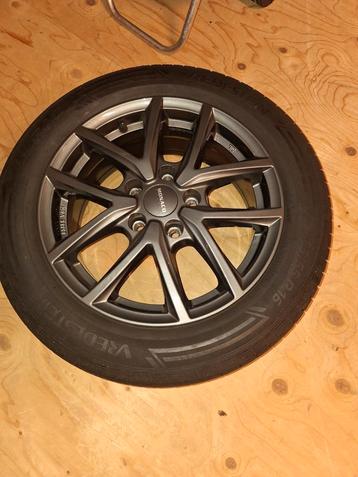 monaco cl2 antraciet 5*114.3 vredestein ultrac 205/55 r16 beschikbaar voor biedingen