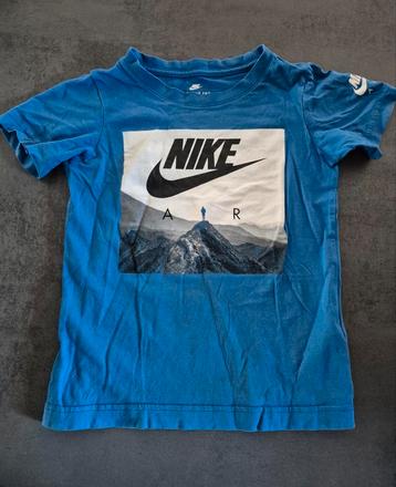 Nike shirt t-shirt korte mouwen blauw maat 104 beschikbaar voor biedingen