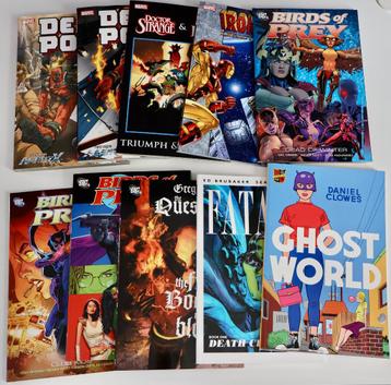 10 comics oa Marvel (Dead Pool Classic)  DC (Birds of Prey) beschikbaar voor biedingen