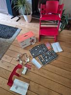 Stokke tripp trapp stoel met baby set, Kinderen en Baby's, Kinderstoelen, Ophalen, Gebruikt, Meegroeistoel