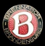 Brennabor broche 20 mm, emaille, Ophalen of Verzenden, Nieuw, Transport, Speldje of Pin