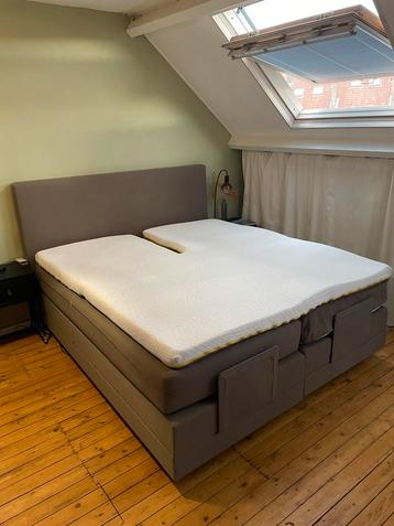 Split topper topmatras B-Bright Gel 180x200, +bon 1 jaar oud beschikbaar voor biedingen