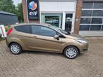 Ford Fiesta 1.0i "Style" Airco - Navi - USB - Apk 16-05-2026, Euro 5, Stof, Gebruikt, Bruin