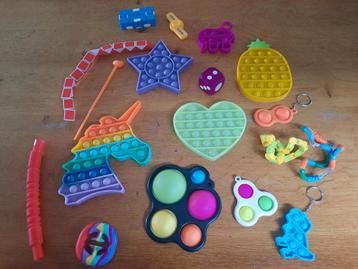 Fidget Toys Collectie - Super Leuk! Ook als schoenkadootje! beschikbaar voor biedingen
