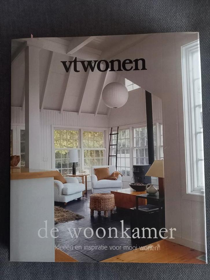 VTwonen interieur boek De woonkamer, Boeken, Wonen en Tuinieren, Zo goed als nieuw, Ophalen of Verzenden