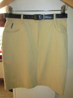 D1882 TAIFUN mt 34 rok flanel suedine beige, Verzenden, Beige, Zo goed als nieuw, Maat 34 (XS) of kleiner