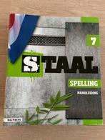 Staal Spelling - handleiding groep 7, Boeken, Ophalen of Verzenden, Zo goed als nieuw, Overige niveaus, Nederlands
