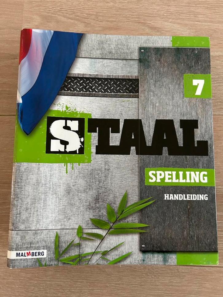 Staal Spelling - handleiding groep 7, Boeken, Schoolboeken, Zo goed als nieuw, Nederlands, Overige niveaus, Ophalen of Verzenden