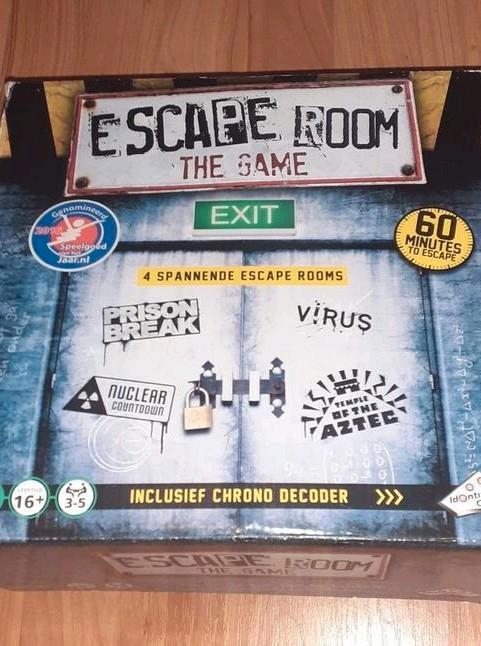 Escaperoom The game -startersset incl. 4 spellen, Hobby en Vrije tijd, Gezelschapsspellen | Bordspellen, Zo goed als nieuw, Ophalen