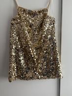 Glitter goud jurkje, Overige kleuren, Maat 46/48 (XL) of groter, Nieuw, Ophalen of Verzenden