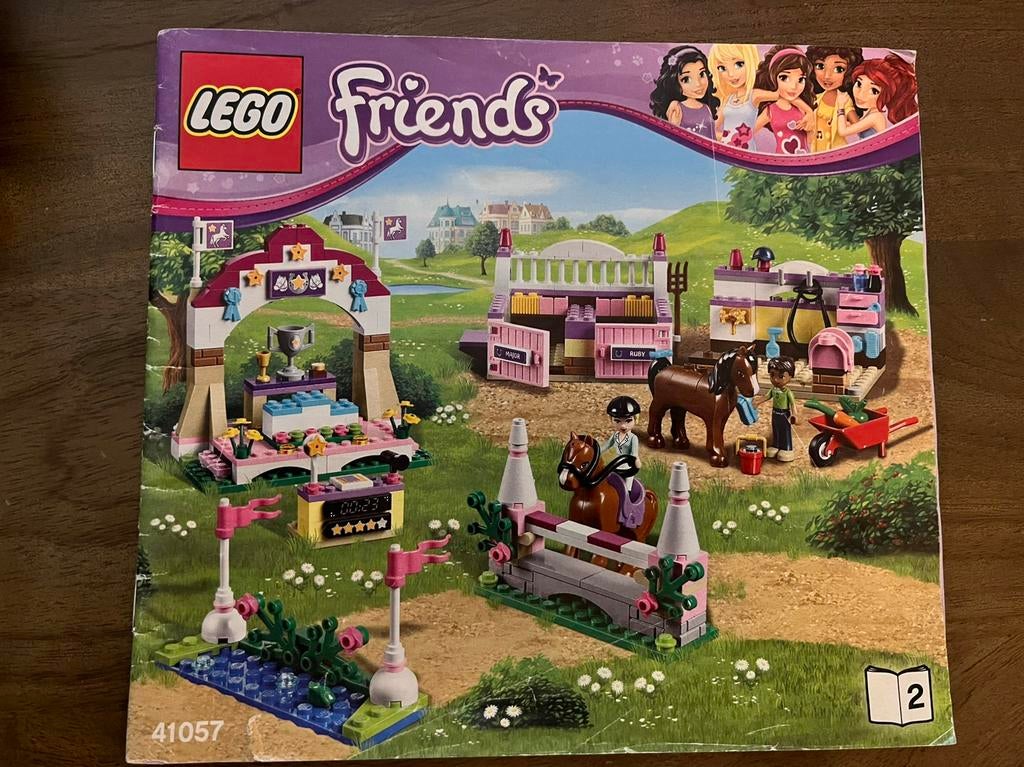 Lego 41057 Friends Heartlake paardenshow, Kinderen en Baby's, Speelgoed | Duplo en Lego, Ophalen of Verzenden, Zo goed als nieuw