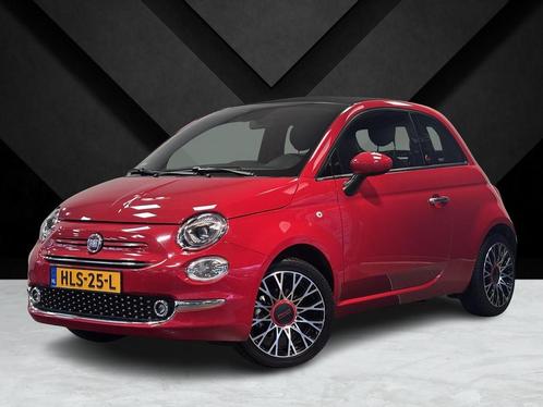 Fiat 500C Cabio RED 1.0 Hybrid 70pk | NAVI | CLIMA | DAB+ |, Auto's, Fiat, Bedrijf, Te koop, 500C, ABS, Airbags, Airconditioning