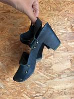 King Louie klompjes maat 36, Ophalen of Verzenden, Zo goed als nieuw, Zwart