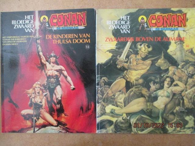 adv7176 conan de barbaar, Boeken, Stripboeken, Gelezen, Eén stripboek, Ophalen