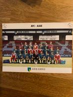 Ajax Elftalfoto 1991/1992, Verzamelen, Ophalen of Verzenden, Zo goed als nieuw, Ajax, Poster, Plaatje of Sticker