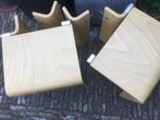 Auping Auronde senior bedpoten en 2 tafeltjes 48 cm hoog, Huis en Inrichting, Slaapkamer | Bedden, Ophalen, Gebruikt, Auping Auronde beuken senior 48 cm hoog