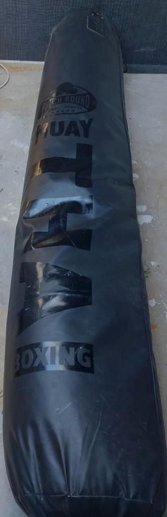 Punch Round Bokszak Vinyl 180x35, Sport en Fitness, Boksen, Zo goed als nieuw, Bokszak, Ophalen
