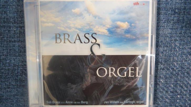 Cd: Brass & Organ, Jan Willem den Hartogh, orgel, hafabra, Cd's en Dvd's, Cd's | Klassiek, Zo goed als nieuw, Kamermuziek, Classicisme