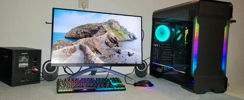 Game Pc Setup, Computers en Software, Desktop Pc's, Zo goed als nieuw, 3 tot 4 Ghz, SSD, 32 GB, Gaming, Ophalen