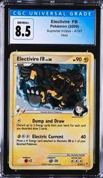 Pokemon Electivire FB CGC 8.5, Hobby en Vrije tijd, Verzamelkaartspellen | Pokémon, Ophalen of Verzenden, Nieuw, Losse kaart