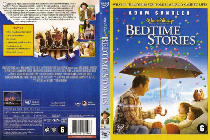 Bedtime Stories DVD Nieuw in Seal, Cd's en Dvd's, Dvd's | Actie, Nieuw in verpakking, Actie, Vanaf 6 jaar, Verzenden
