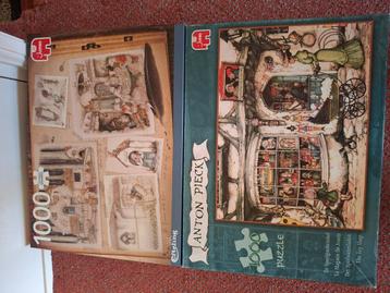 Anton Pieck puzzels  beschikbaar voor biedingen