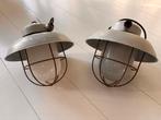 Industriele hanglampen vintage, Huis en Inrichting, Ophalen of Verzenden, Zo goed als nieuw, Metaal, Minder dan 50 cm