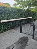 Zonnescherm electrisch met nieuw doek, Tuin en Terras, Ophalen, Zo goed als nieuw, Knikarmscherm
