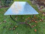 Brocante Tuintafel Metaal - Stijlvol & Uniek!, Ophalen