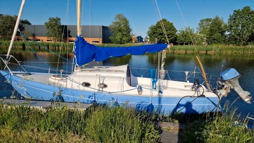 Vaarklaar! Polyester zeilboot met 4 slaapplaatsen, Watersport en Boten, Zeilen en Zeiltoebehoren, Gebruikt, Overige typen, 6 meter of meer