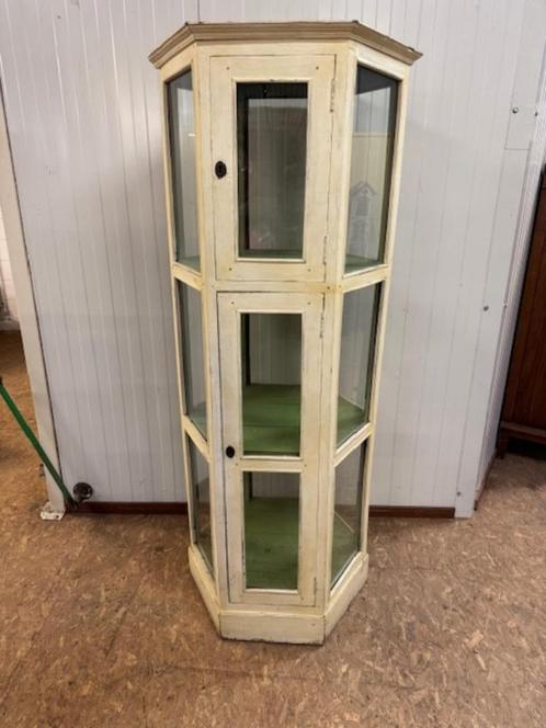 Vitrine, vitrinekast, Huis en Inrichting, Kasten | Vitrinekasten, Zo goed als nieuw, 150 tot 200 cm, 50 tot 100 cm, 50 tot 75 cm