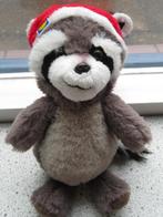 Wasbeer wasbeertje beer van Lidl met kerstmuts, Kinderen en Baby's, Ophalen of Verzenden, Zo goed als nieuw, Beer