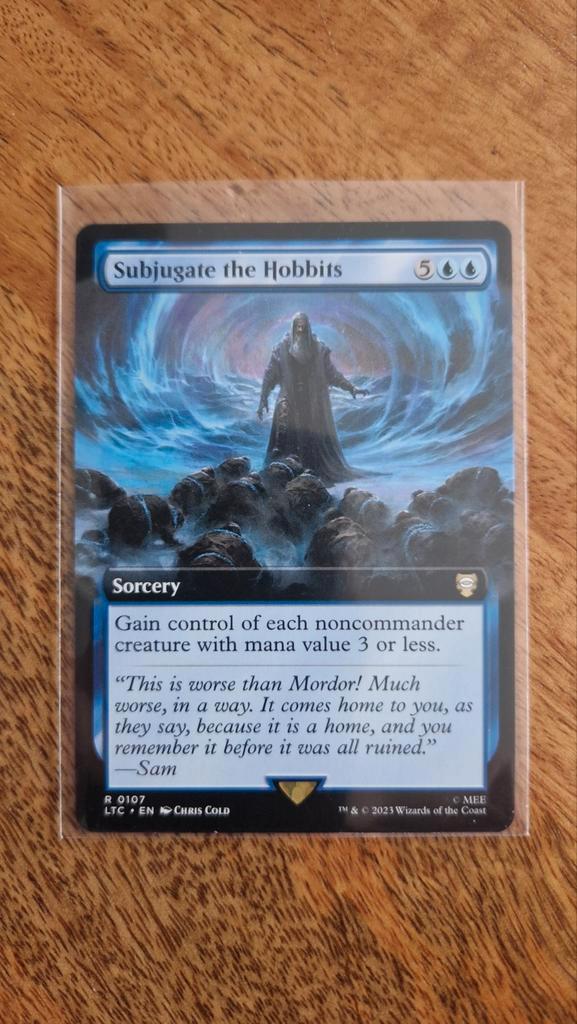 MTG LTC - Subjugate the Hobbits - Pack Fresh, Hobby en Vrije tijd, Verzamelkaartspellen | Magic the Gathering, Zo goed als nieuw