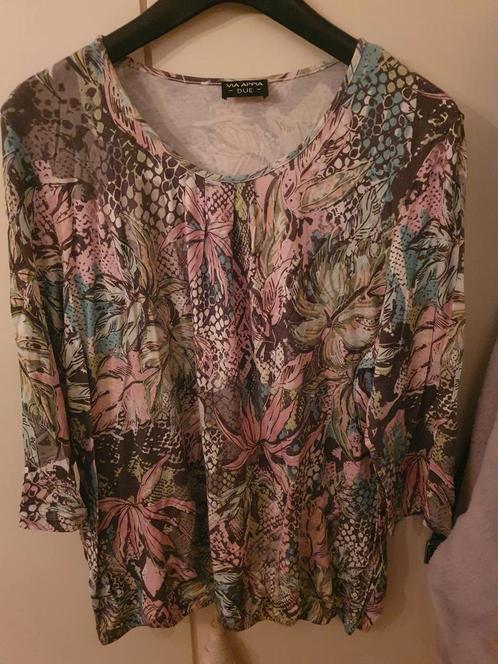 Blouson shirt Via Appia Due maat 46 multi-color print, Kleding | Dames, Grote Maten, Gedragen, Shirt of Top, Overige kleuren, Ophalen of Verzenden