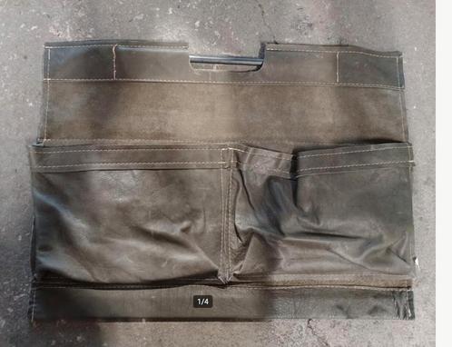 bedbag -bedtas - hangend nachtkastje van leer, Huis en Inrichting, Slaapkamer | Nachtkastjes, Zo goed als nieuw, Overige materialen