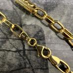 Prachtige 14 kt gouden monte carlo ketting, Sieraden, Tassen en Uiterlijk, Kettingen, Ophalen of Verzenden, Nieuw, Goud