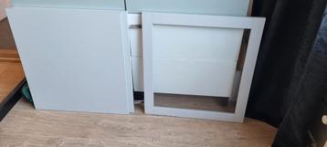 Ikea Besta kastdeuren frontjes - lichtgrijs beschikbaar voor biedingen