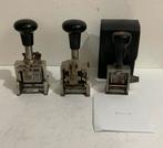 Vervoerstempel en Numeroteur, Vintage Kantoorartikelen, Antiek en Kunst, Ophalen of Verzenden