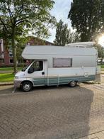 Camper fiat dethleffs alkoof, Particulier, Half-integraal