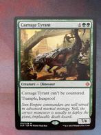 Carnage Tyrant [MTG], Ophalen of Verzenden, Gebruikt, Losse kaart