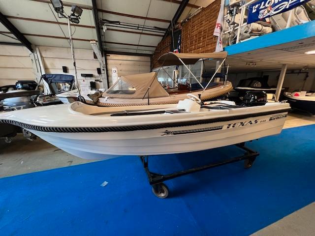 Texas 440 dlx (bj 2022), Watersport en Boten, Sloepen, Gebruikt, 3 tot 6 meter, Overige brandstoffen